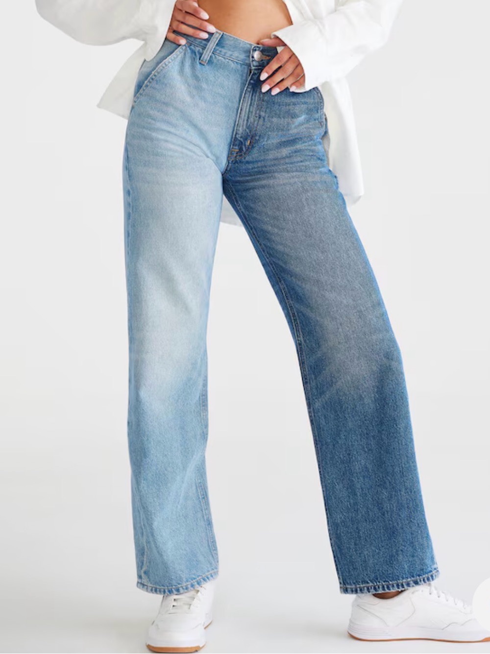 Aeropostale '90s Super High-Waisted Baggy Carpenter Jean 6R